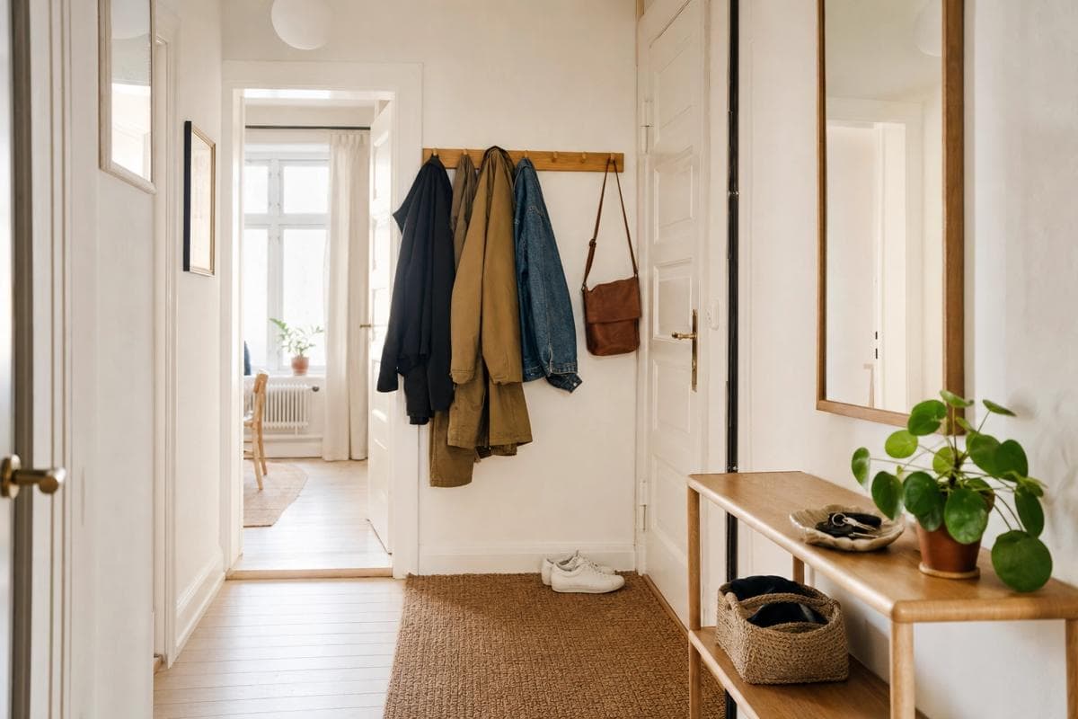 Entrance to a flat in Copenhagen